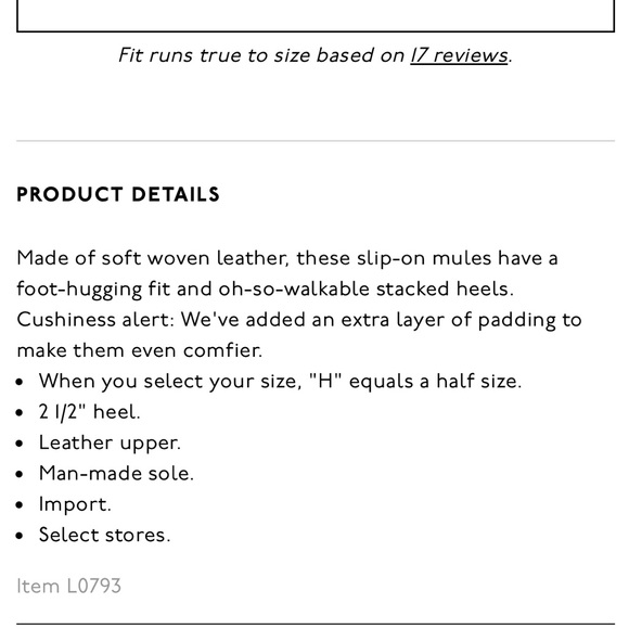 Madewell Harper Mule in Woven Leather, Style #L0793, sz 8.5 - Picture 11 of 11